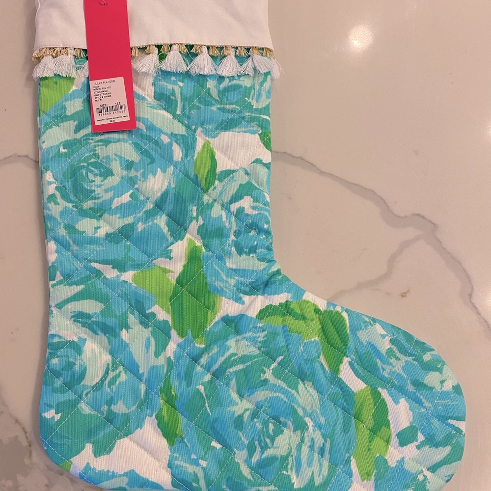 Lilly Pulitzer Large stocking NWT